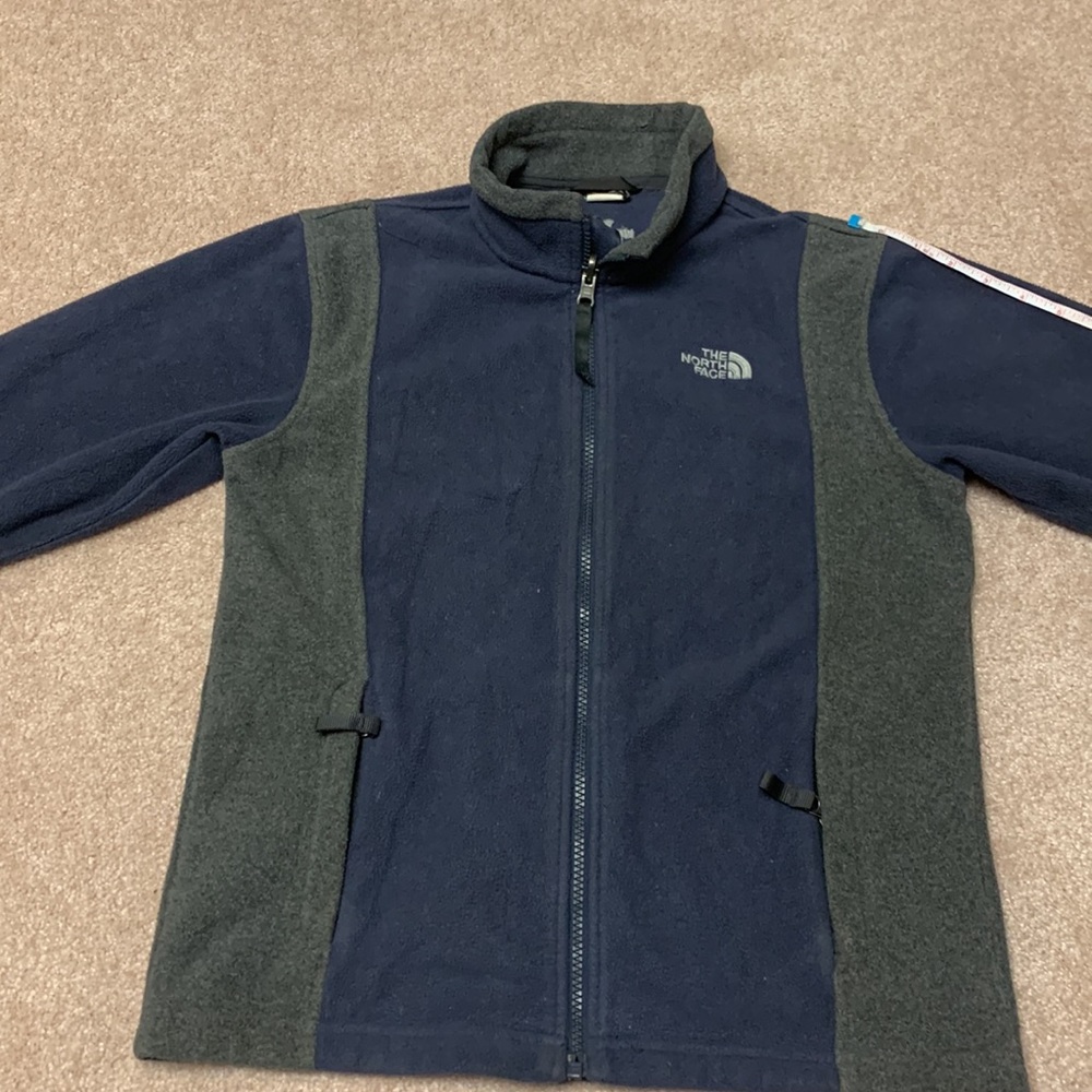 The North Face full zipper fleece sweater